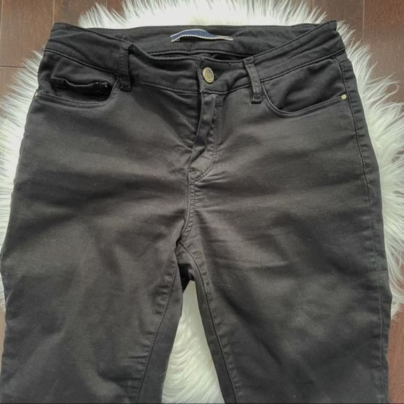 Massimo Dutti Slim Fit Black Skinny Jeans Size 4 - Picture 4 of 7